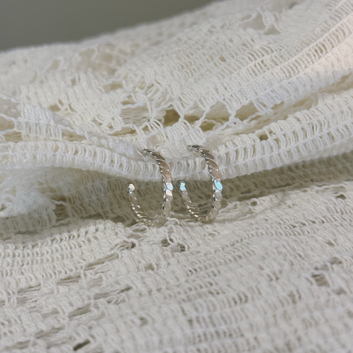 Hoop Earrings - Mini & Twisted