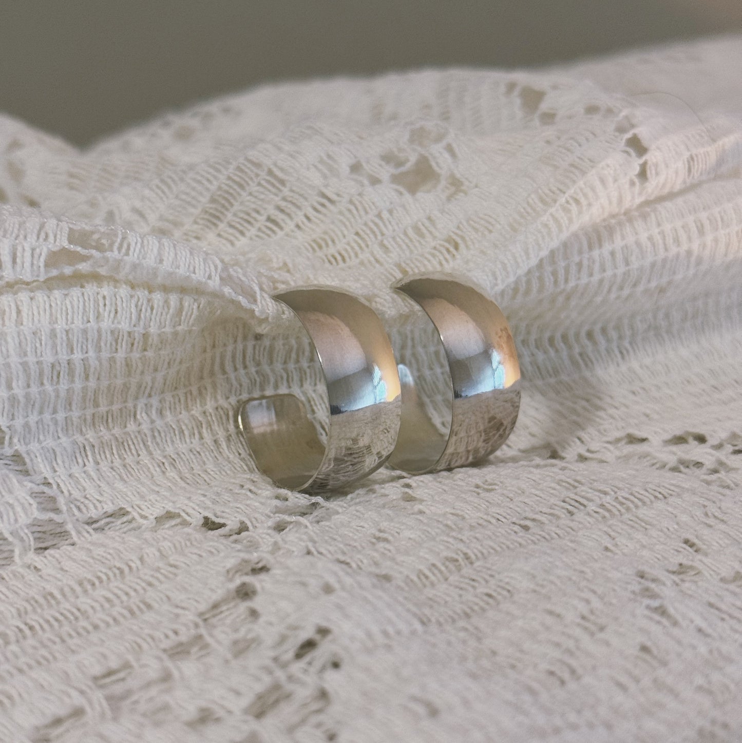 Hoop Earrings - Thick & Smooth