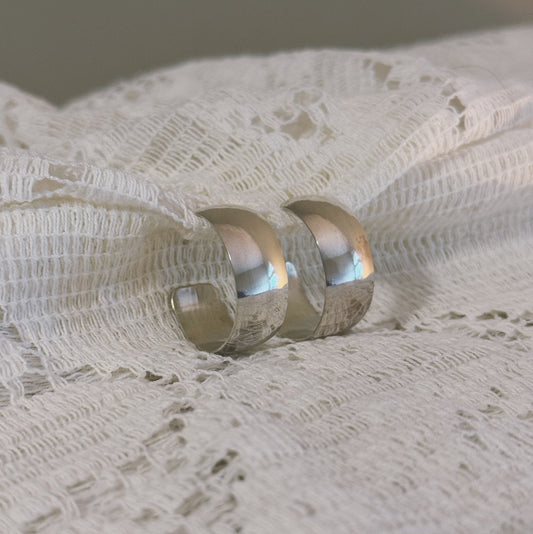 Hoop Earrings - Thick & Smooth