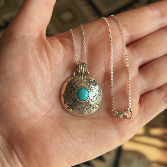 Spellbound Stamped Necklace #2